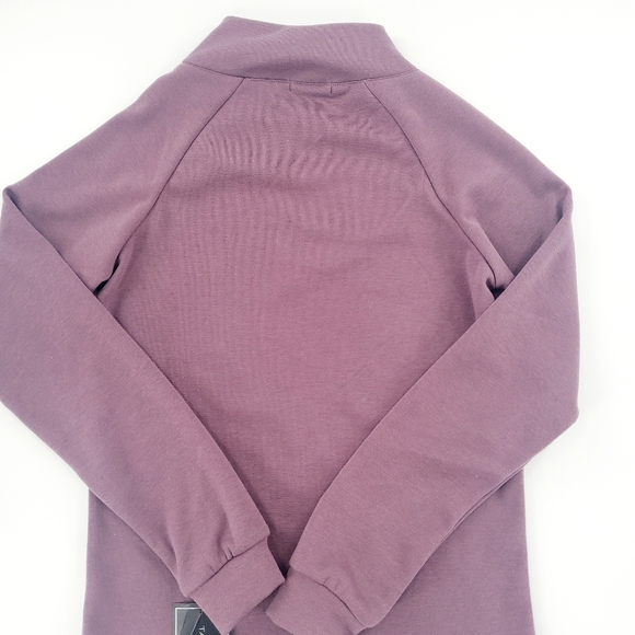 Tahari Sport Side Zip Sweatshirt - Picture 4 of 7